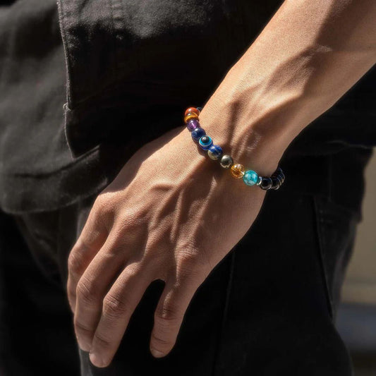 Super 9 Chakra Bracelet for Energy and Balance